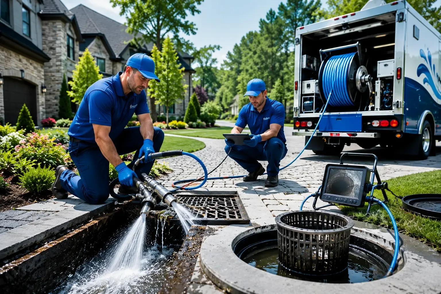 Local outdoor drain cleaning professionals in Grantsburg, IN