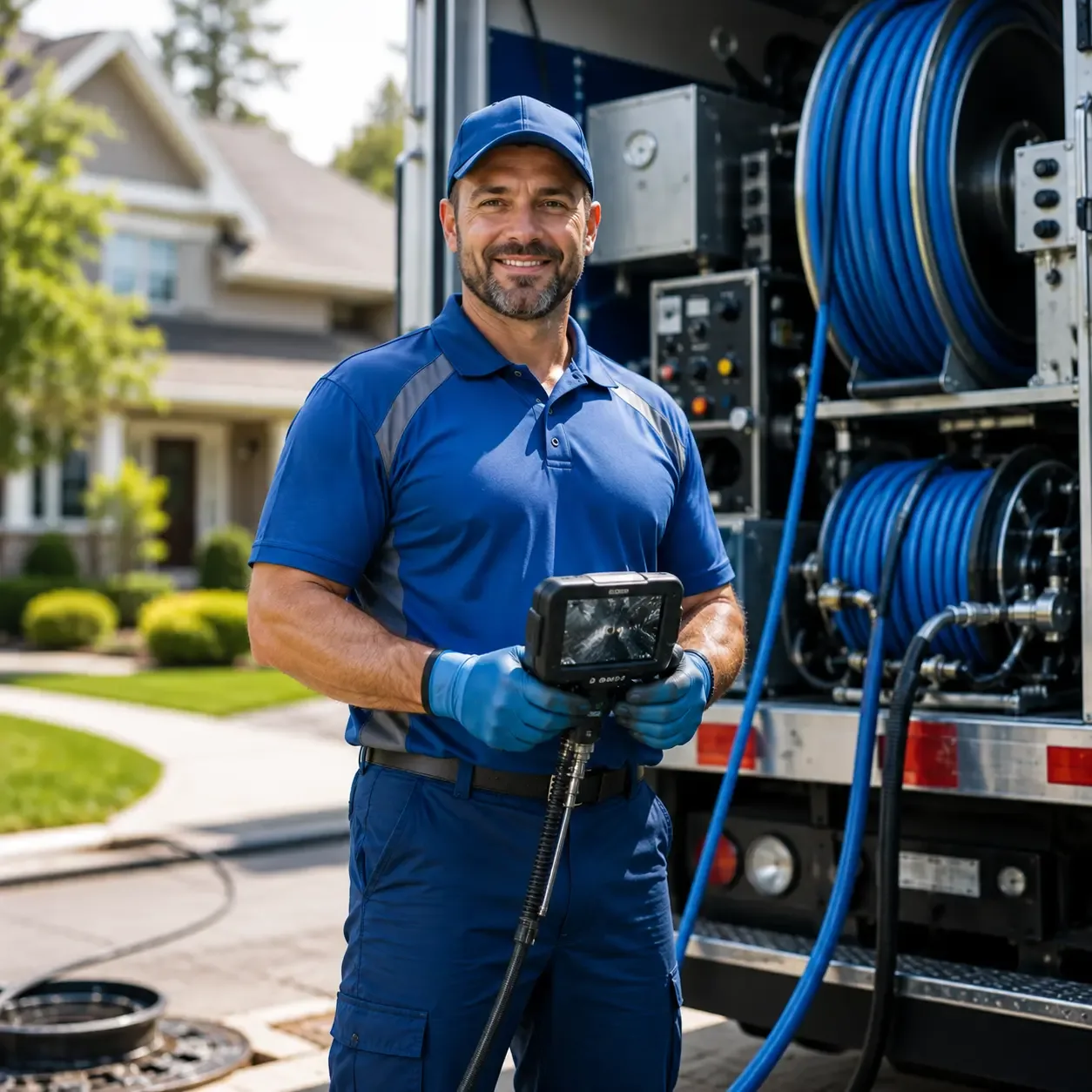 Local outdoor drain cleaning specialists in Grantsburg, IN